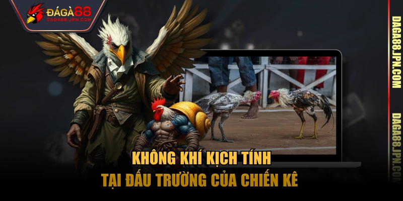 Không khí kịch tính tại đấu trường của chiến kê 